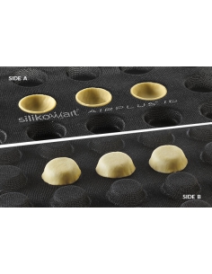 Planse copt 24 tarte rotunde, air plus 15 Silikomart, (2buc/set)