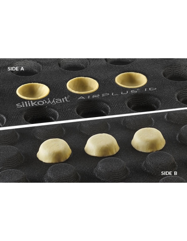 Planse copt 24 tarte rotunde, air plus 15 Silikomart, (2buc/set)
