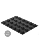 Planse copt 24 tarte rotunde, air plus 15 Silikomart, (2buc/set)