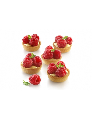 Planse copt 20 tarte rotunde, air plus 16 Silikomart, (2buc/set)