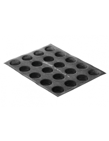 Planse copt 20 tarte rotunde, air plus 16 Silikomart, (2buc/set)