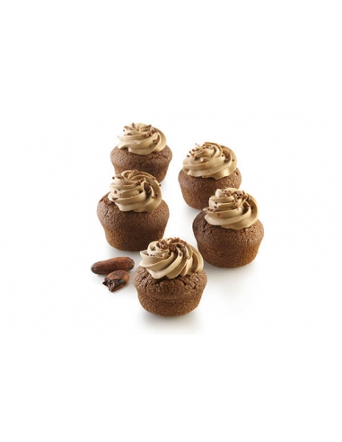 Planse copt 20 tarte rotunde, air plus 18 Silikomart, (2buc/set)