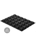 Planse copt 30 tarte patrate, air plus 20 Silikomart, (2buc/set)