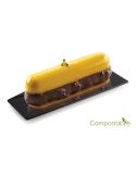 Minitavi dreptunghiulare compostabile/biodegradabile 100/set