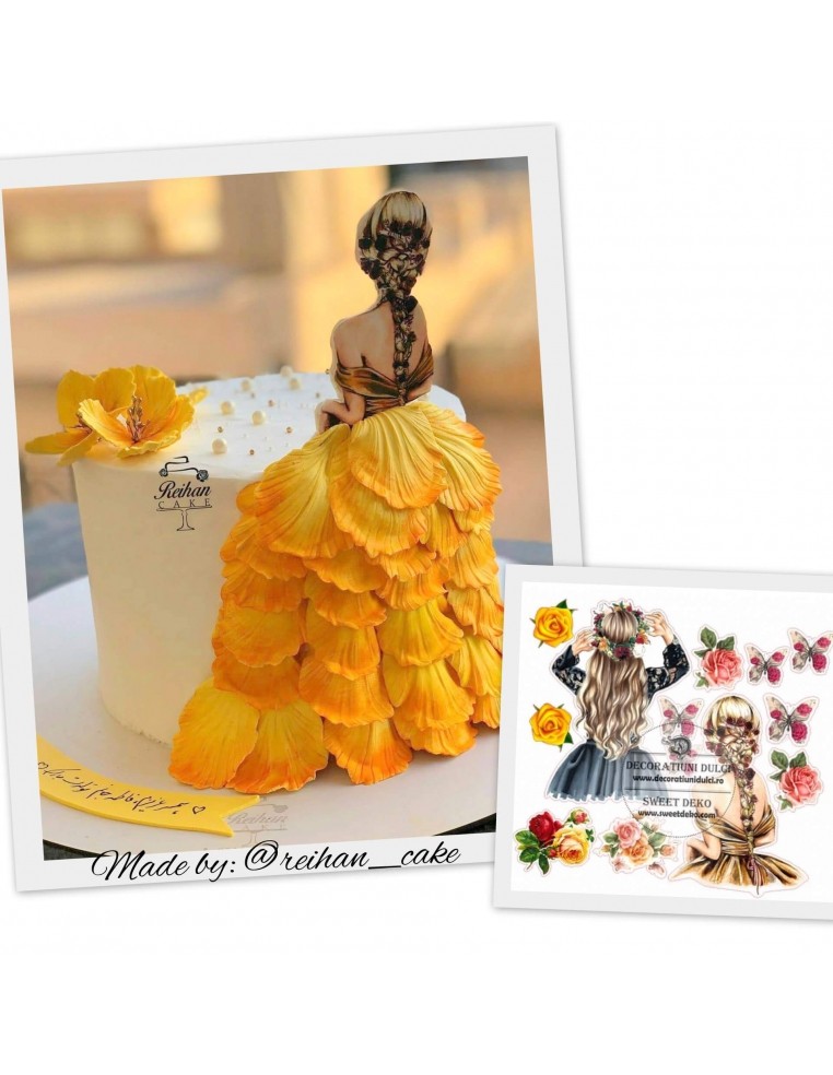 Imagine comestibila flower girls