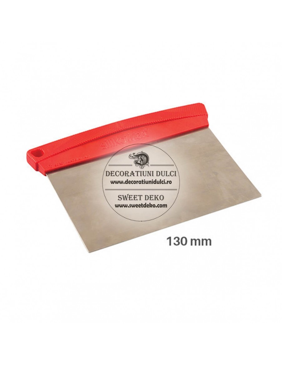 Spatula metalica, scraper Silikomart