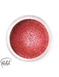 Dust rosu intens cu sclipici, supearl sparkling deep red, Fractal