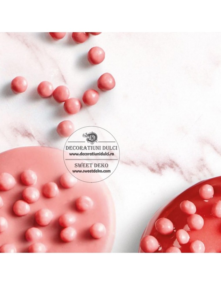 Crispearls Ruby, Mona Lisa Barry Callebaut