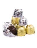 Foite din aluminiu auriu, pentru bomboane (150buc)