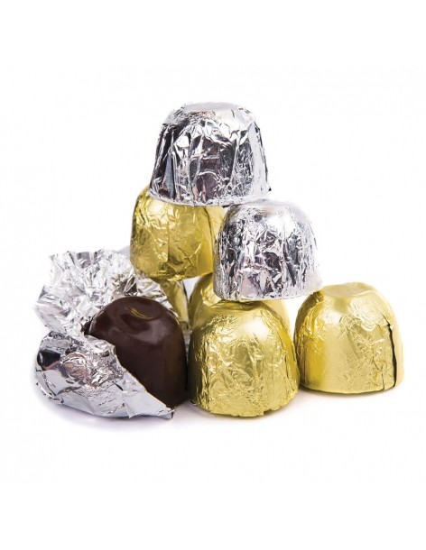 Foite din aluminiu auriu, pentru bomboane (150buc) 2