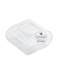 Suport transparent pentru 6 macarons | macado