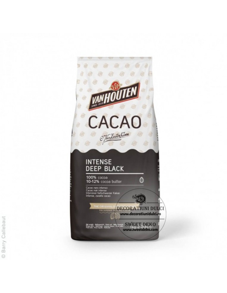 Cacao neagra Van Houten, deep black...