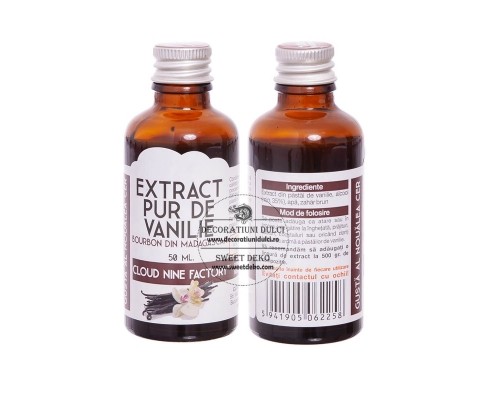 Extract pur de vanilie de bourbon din Madagascar