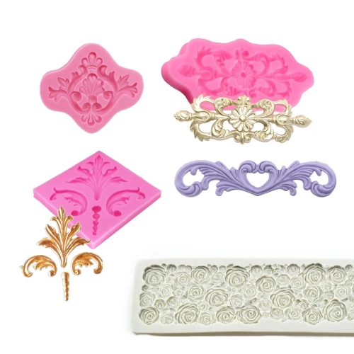 Mulaje pentru broderie din pasta de zahar