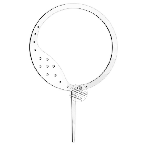 Topper suport coronite cu flori