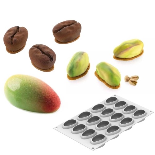 Forme silicon deserturi tip fructe si legume